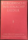 〈海外合唱楽譜〉ヨーロッパ・クリスマスキャロル　第1巻　三部女声合唱団または青少年合唱団用