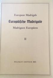〈海外合唱楽譜〉ヨーロッパのマドリガル2 男声と女声のため
