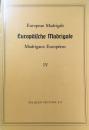 〈海外合唱楽譜〉ヨーロッパのマドリガル4 男声と女声のため