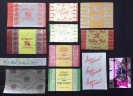 〈昭和20～30年代キャンディー包み紙〉12種一括