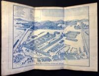 〈英文〉大阪市鳥瞰図と神戸港図