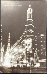 〈絵葉書〉上海南京路夜の美観