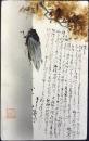 〈絵葉書〉蝉　漆塗り絵葉書
