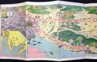 〈鳥瞰図〉愛電沿線案内(内題・愛知電鉄沿線御案内)