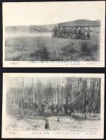 〈絵葉書〉西比利亜出征歩兵第五十一聯隊岡田支隊