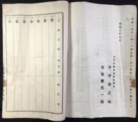 勢州一志郡鵲村字笠松47番屋敷　大成教神徳稲荷教会齊殿及参拝所造営志納簿