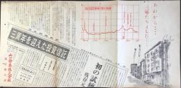 〈チラシ〉山一証券発行『あれから・・・三年たちました・・・』