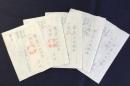 医薬品配給券5枚 岐阜県山県郡谷合村