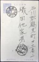 金澤医学専門学校入学許可案内葉書