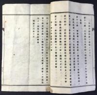 〈布告〉節検申合定約書　