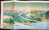 〈鳥瞰図〉官幣大社富士山名所図絵