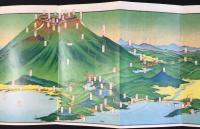 〈鳥瞰図〉官幣大社富士山名所図絵