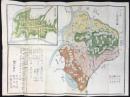 愛知県管下十大区　三河国額田郡村名附区割図