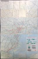 首都高速道路網図　東京港トンネル開通記念ー高速湾岸線(大井⇔13号地)