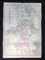 大日本管轄分地図　福岡県管内全図　陸里三萬七千五百分之一