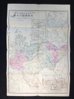 大日本管轄分地図　佐賀県管内全図　陸里二十万分之一