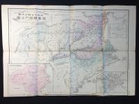 大日本管轄分地図　徳島県管内全図　陸里四十七万分之一