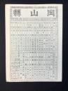 大日本管轄分地図　岡山県管内全図　陸里二十二万分之一