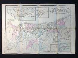 大日本管轄分地図　鳥取県管内全図　陸里二十五万五千分之一