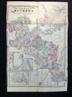 大日本管轄分地図　京都府管内全図　陸里二十七万分之一