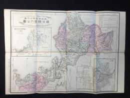 大日本管轄分地図　福井県管内全図　陸里二十八分之一
