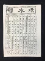 大日本管轄分地図　栃木県管内全図　陸里二十八万分之一