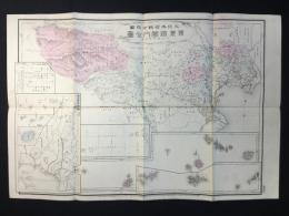 大日本管轄分地図　東京府管内全図　陸里十八万分之一
