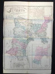 大日本管轄分地図　宮城県管内全図　陸里三十三万五千分之一