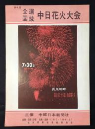 〈プログラム〉第4回全国選抜中日花火大会