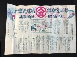 琴平参宮電鉄株式会社社債募集