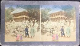 〈ステレオ写真〉大和国　奈良　二月堂ノ影