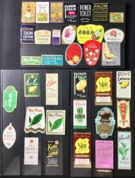 1950年代化粧品ラベル35点一括