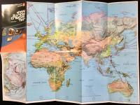 日本航空発行『国際線航空路図』