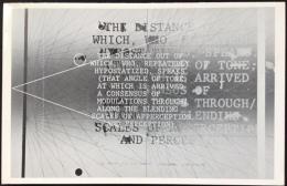 〈フライヤー・厚紙チラシ〉荒川修作展