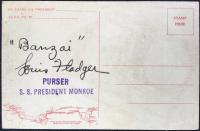 〈絵葉書〉ダラー蒸気船会社