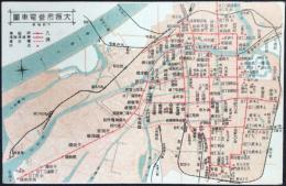 〈絵葉書〉大阪市営電車図