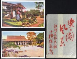 〈絵葉書〉江洲彦根　楽々園