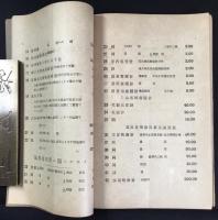 東京・三育社発行『訂正増補地理歴史標本器具目録』