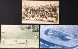 〈絵葉書〉第十回世界オリムピック大会　渡邊選手参加記念(名古屋高等女学校)