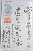 近藤浩一路　彩色肉筆絵入葉書