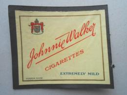 【中国煙草ラベル】Johnnie Walker　黄