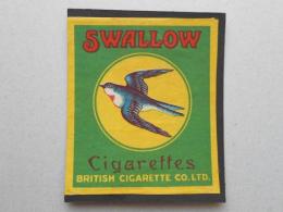 【中国煙草ラベル】燕　SWALLOW