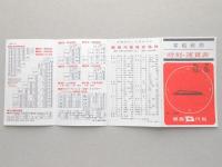 関西汽船客船航路時刻運賃表