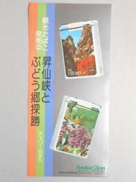 【ポスター】観光たばこ　昇仙峡とぶどう郷探勝　チェリー