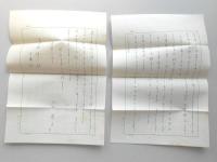 山口誓子書簡