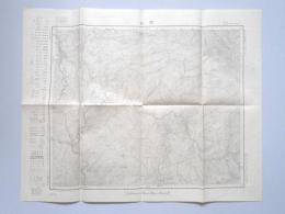 【地積測量図・地形図】高山　五万分一地形図高山12号