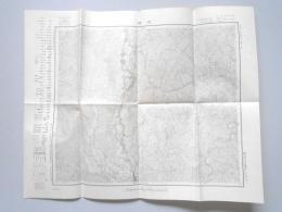 【地積測量図・地形図】大町　五万分一地形図高山一号