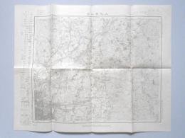 【地積測量図・地形図】大阪東北部　五万分一地形図京都及大阪八号