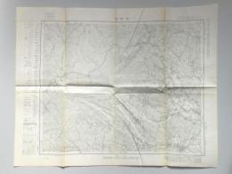 【地積測量図・地形図】津西部　五万分一地形図名古屋12号