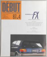 【自動車カタログ】トヨタ　カローラ　レビン・FX